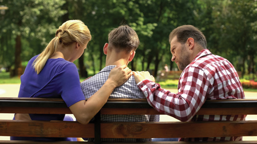 Early intervention work helps young people at risk to connect with their families. Picture: Motortion/Adobe Stock