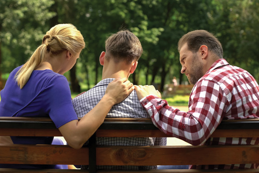 Early intervention work helps young people at risk to connect with their families. Picture: Motortion/Adobe Stock