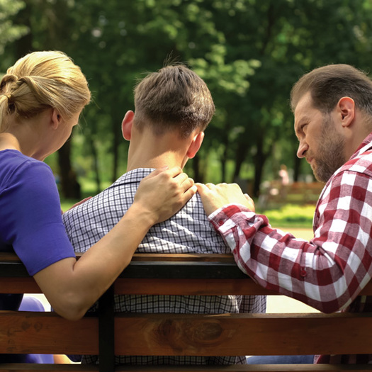 Early intervention work helps young people at risk to connect with their families. Picture: Motortion/Adobe Stock