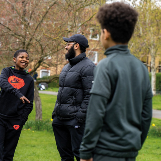 Mentors from Croydon-based charity Lives Not Knives work with vulnerable young people who face multiple challenges against a volatile backdrop of rising knife crime