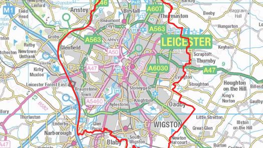 Leicester is the first area in England subject to a 'local lockdown'. Picture: Leicester City Council