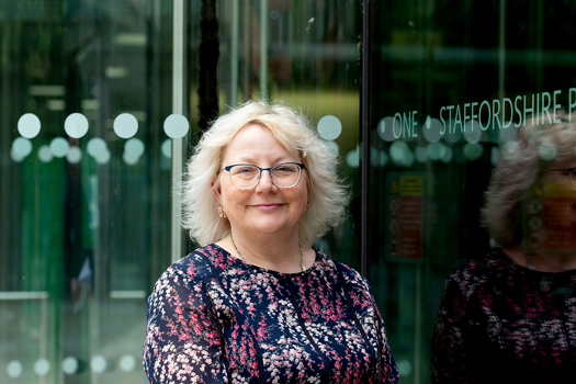 Helen Riley has spent 18 years at Staffordshire Council. Picture: Staffordshire County Council