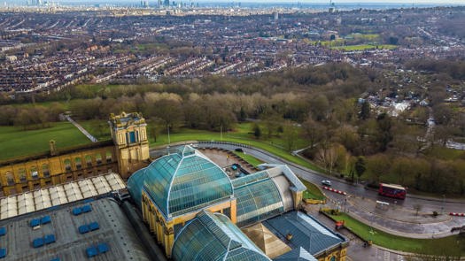 Often thought of as an inner London borough, in fact a quarter of Haringey is green space including Alexandra Palace. Picture: zgphotography/Adobe Stock