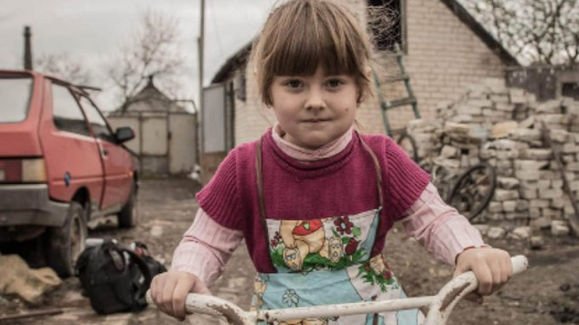 Save the Children estimates 7.5 million children are in danger of displacement and harm in Ukraine. Picture: Save the Children