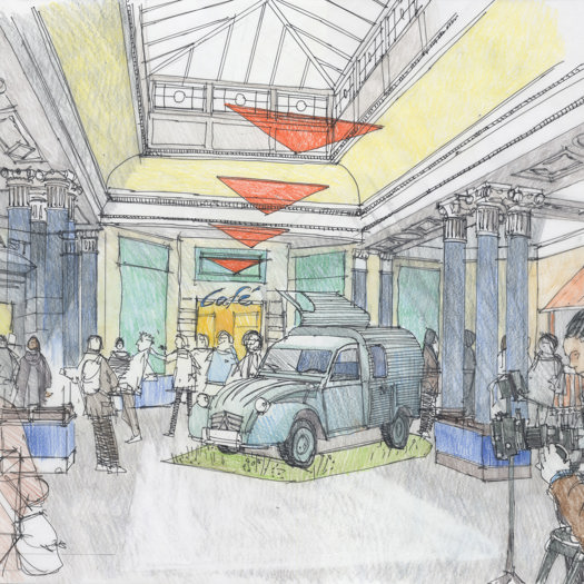 An image of what the hub will look like has been shared by the charity. Picture: Creative Youth Network