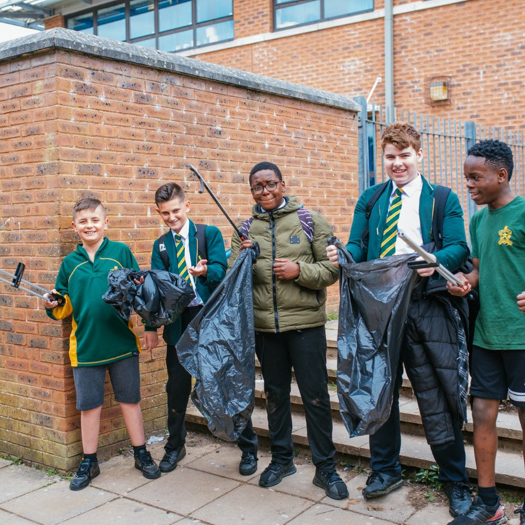 Young people said they felt inspired by community spirit during lockdown. Picture: The Jack Petchey Foundation