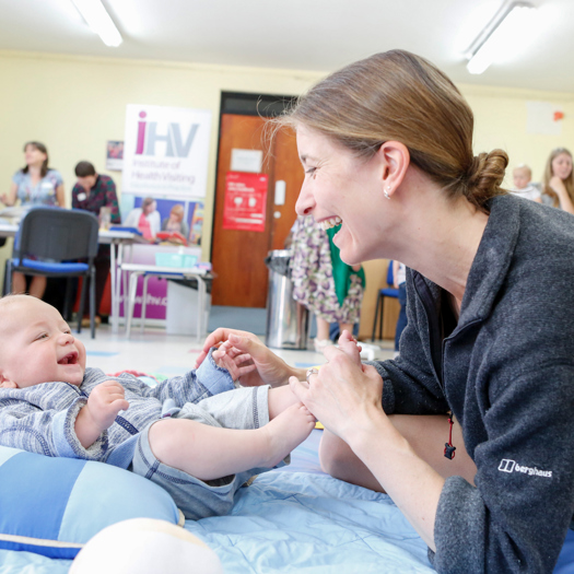 The children's commissioner has called for more support for health visitors. Picture: IHV