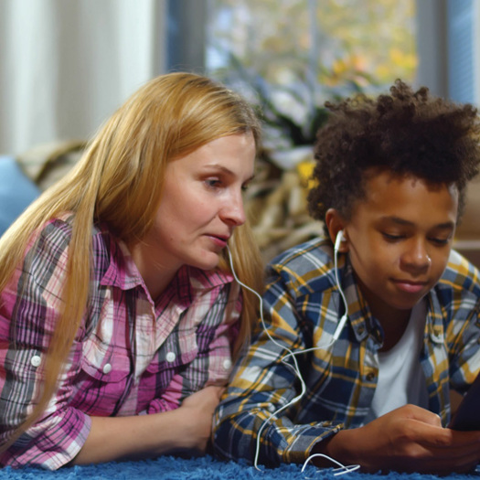 Fewer than 40 per cent of foster carers said they have had adequate online safety training. Picture: Nimito/Adobe Stock
