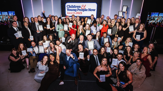 The evening was a celebration of work across the children's sector. Picture: Colin Miller 