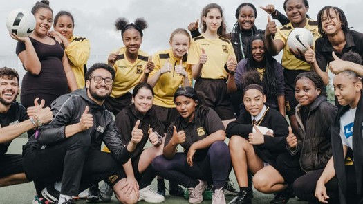 Sports-based youth work like that delivered by Football Beyond Borders is championed in the report. Picture: FBB
