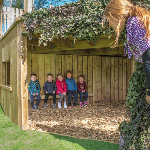 The different learning approach used by Forest Schools supports improved attainment