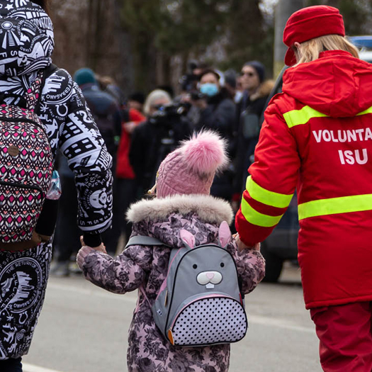 Youth services are working to provide support to aid charities working in Ukraine. Picture: Save the Children