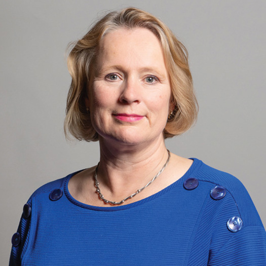 Children's minister Vicky Ford confirmed the extension of the funding. Picture: Parliament UK