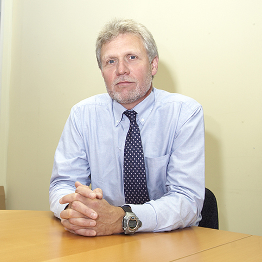 Jonathan Stanley is manager of National Centre for Excellence in Residential Child Care. Picture: Tom Campbell