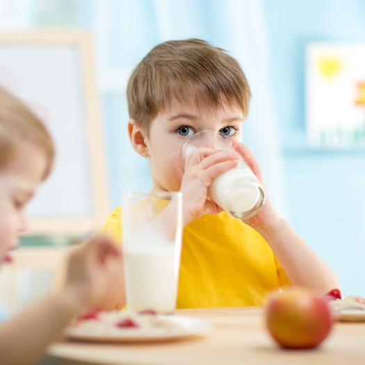 Children will continue to recieve free milk. Picture: Adobe Stock