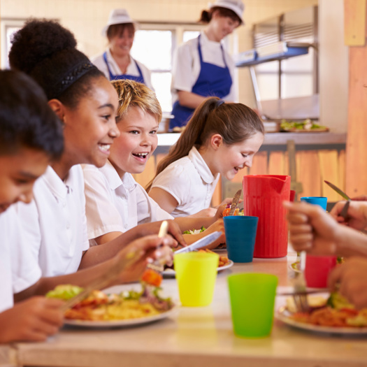 There are calls for the government to provide more free school meals. Picture: Adobe Stock/ Monkey Business