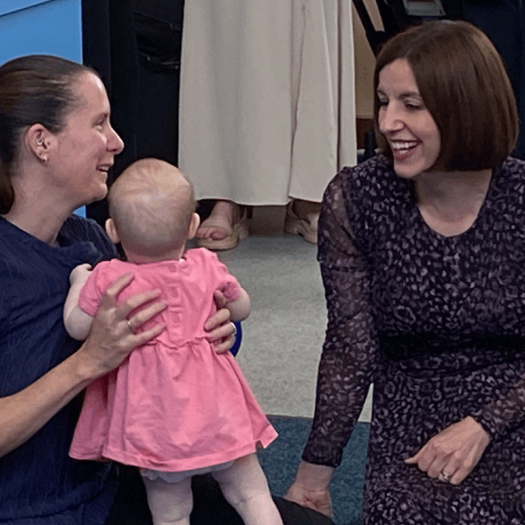 Education Secretary Bridget Phillipson visited a family hub in Derby recently. Picture: Derby City Council