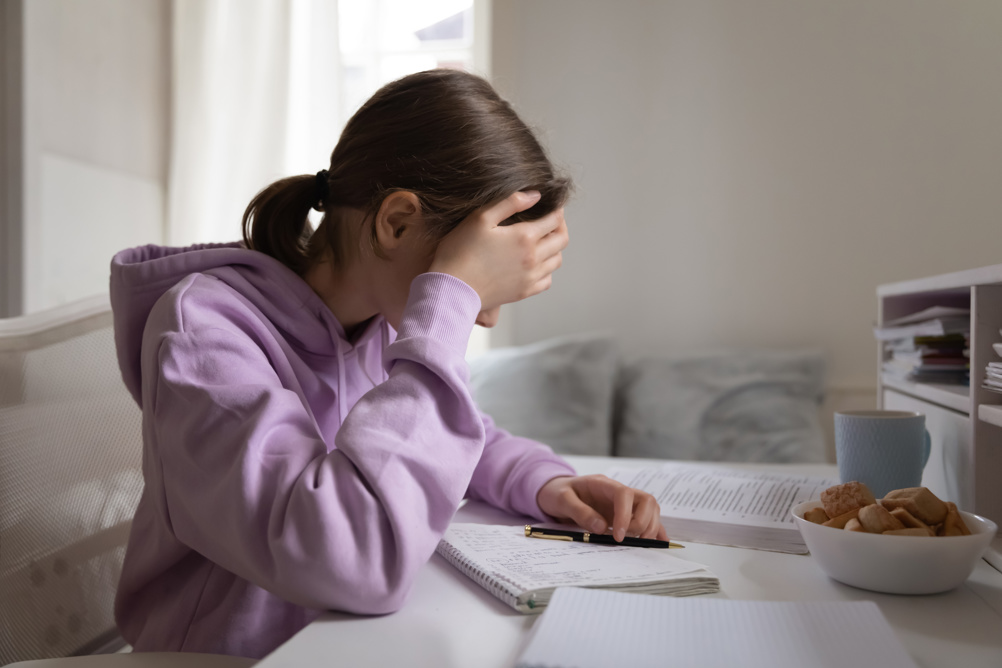 Children from low-income families struggle to learn from home, experts have said. Picture: Adobe Stock