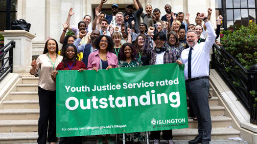 Islington's YJS is now the highest rated in London by inspectors