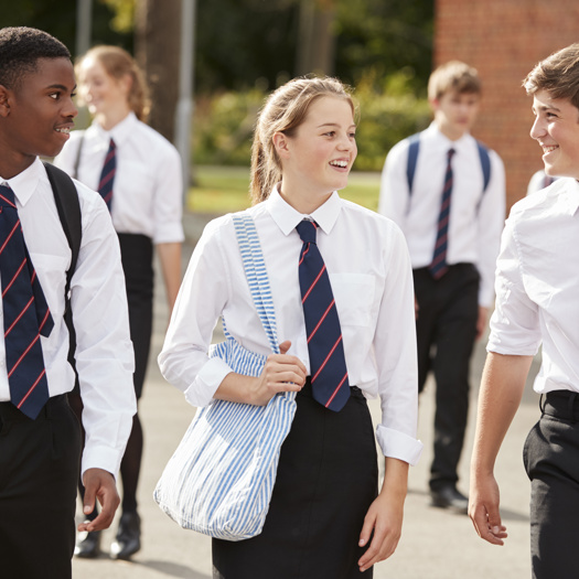 Returning to school has had a positive impact on young people's mental health, new research shows. Picture: Adobe Stock