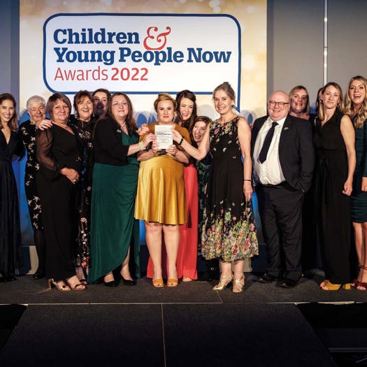 The Raising Rochdale integrated SEND service won the Public Sector Children’s Team category at the CYP Now Awards 2022