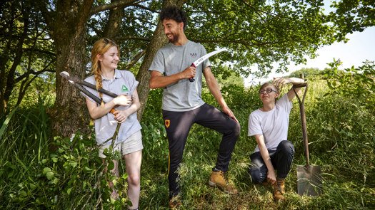 New initiative will offer young people from disadvantaged backgrounds paid work placements in the environmental sector. Picture: Groundwork