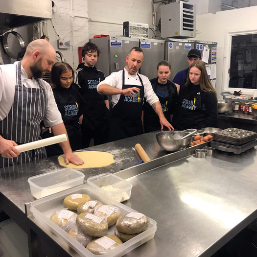 The project offers an alternative education to disadvantaged young people who are not succeeding in mainstream schools
