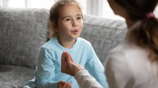 Research found that almost two thirds of children who needed it had no speech and language therapy during the first lockdown. Picture: Adobe Stock