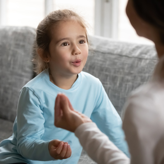 Research found that almost two thirds of children who needed it had no speech and language therapy during the first lockdown. Picture: Adobe Stock