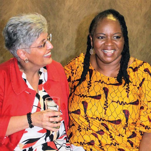 Meera Spillett and Rosemary Campbell-Stephens founders of the BALI programme