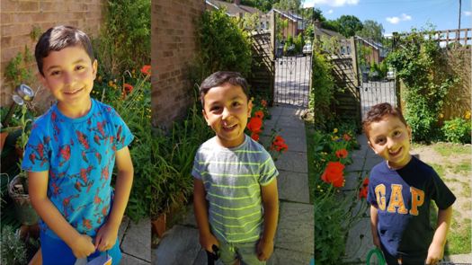 Bilal Safi, Mohammed Ebrar Safi, and Mohammed Yaseen Safi were abducted last week. Picture: Met Police