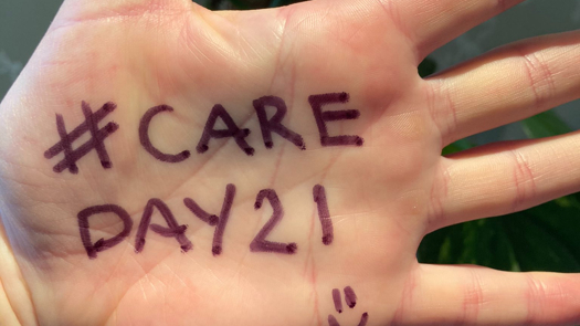 Are you taking part in #CareDay21? Picture: Barnardo's NI/Twitter