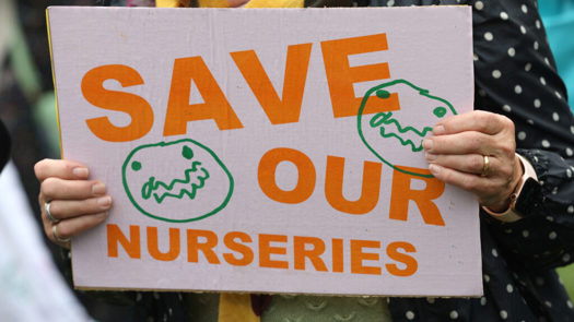 June O'Sullivan speaks out against relaxing staff:child ratios. Picture: LEYF