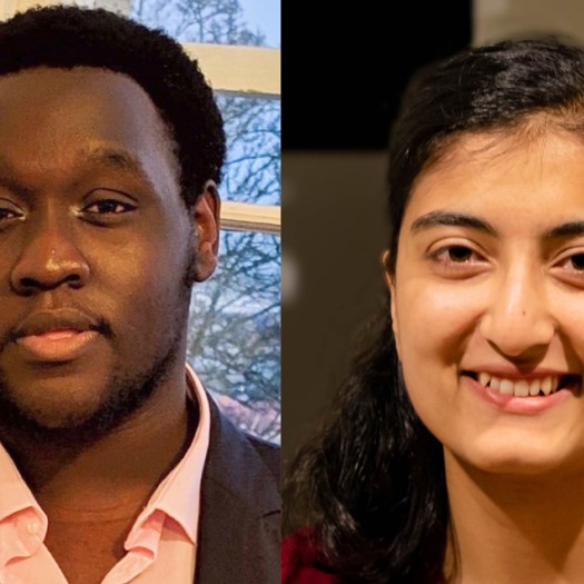 Ife Grillo and Sheanna Patelmaster are the NSPCC's new young trustees. Picture: NSPCC