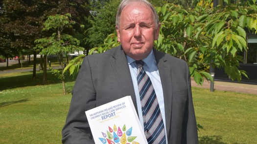 Ray Jones, former chair of the British Association of Social Workers, authored the report. Picture: CSC Review NI
