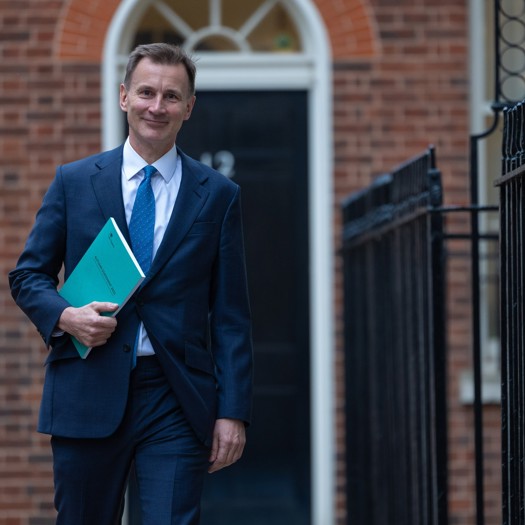 Jeremy Hunt recommitted to plans including expanded childcare and A-level reforms. Picture: HM Treasury