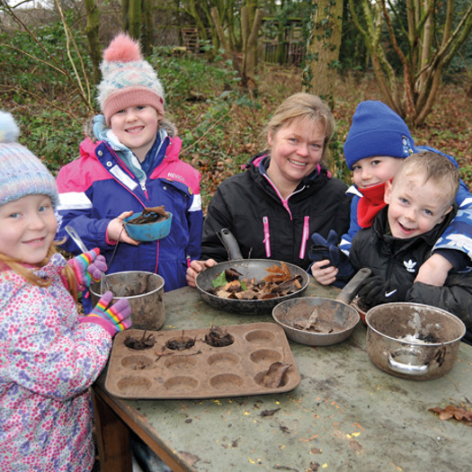 Children at three primary schools are helped to develop better life skills during regular sessions at their Forest School