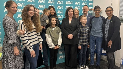 Rachel de Souza heard from deaf young people about the benefits of Auditory Verbal therapy. Picture: AVUK