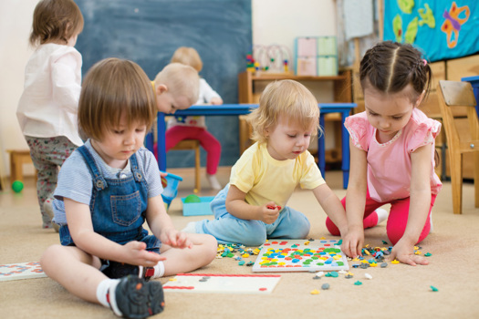 Disadvantaged children are at risk of being locked out of funded childcare, the NAO warns. Picture: Adobe Stock