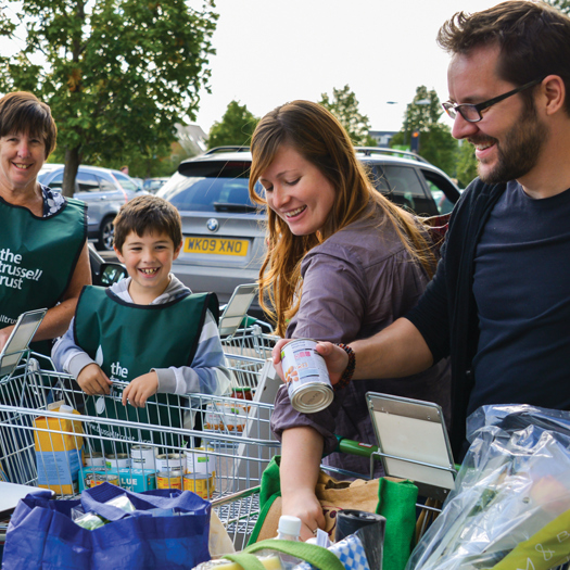 The government has been urged to help feed families this winter. Picture: Trussell Trust