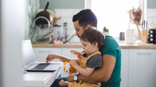Action for Children aims to support parents through its Parent Talk service. Picture: Adobe Stock/ Photographee.eu