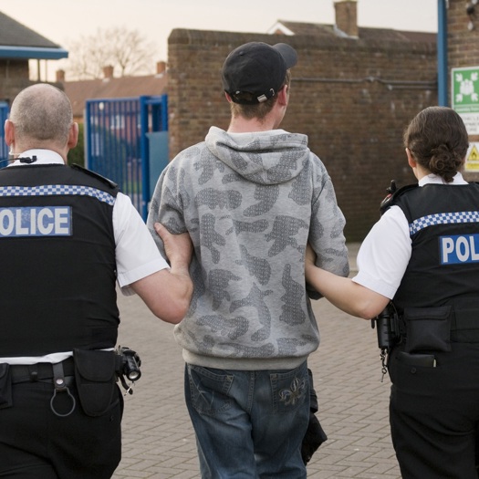 There were 70,000 arrests of boys and girls aged up to 17 in 2018