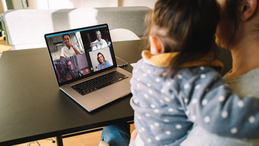 Tech platforms have been used to support looked-after children during lockdown. Picture: Adobe Stock
