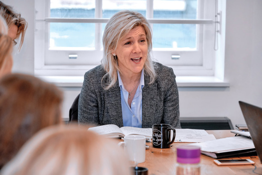 Sharon Davies is chief executive of Young Enterprise. Picture: Young Enterprise