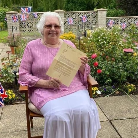 Enid Waterfall, county commissioner for Clwyd County, was one of nine Girlguiding volunteers praised. Picture: Girlguiding