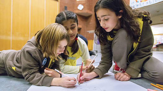 Girls as young as seven say they feel unhappy, Girlguiding has found. Picture: Girlguiding UK