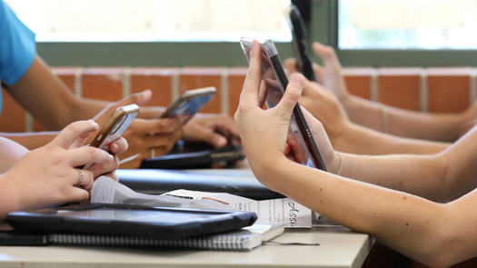 The guidance aims to tackle disruptive behaviour in schools linked to mobile phone use. Picture: Adobe Stock/ LincB