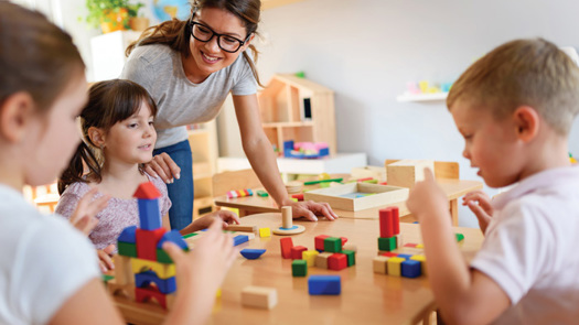Researchers have put forward plans for a universal childcare guarantee. Picture: AdobeStock/Lordn