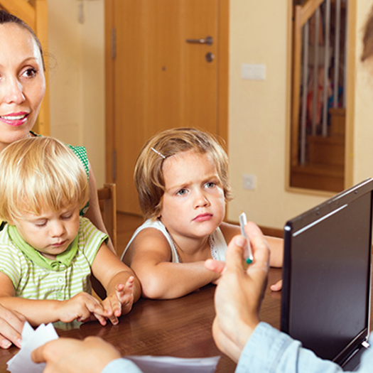 Experts will assess how early help can support families affected by Covid-19. Image: Shutterstock