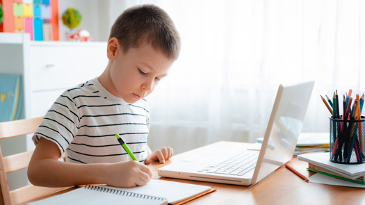More than half of children struggle with home schooling, new figures show. Picture: Adobe Stock